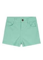 Shorts sarja infantil menina Brandili Verde