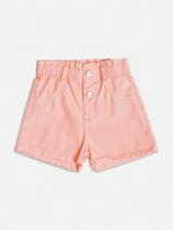 Shorts sarja rosa neon momi.