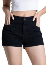 Shorts Sarja Sawary - 278475 Preto