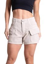 Shorts Sarja Sawary - 282232 - Bege 36