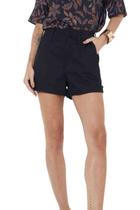 Shorts Sarja Sommer Com borda Preto
