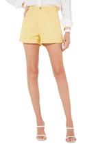 Shorts Sarja Sommer Vintage Amarelo