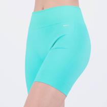 Shorts Selene Canelado Sem Costura Feminino Verde