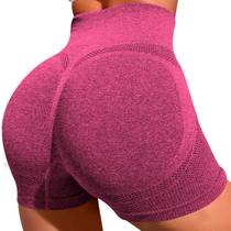 Shorts Selene Empina Bumbum Sem Costura Sem Transparência Legging Microfibra Grossa Cintura Alta