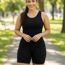Shorts Selene Feminino Basico Sem Costura Canelado Fitness Shorts Selene Feminino Basico Sem Costura Canelado Fitness