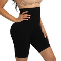 Shorts Shapewear MAMOWYZ Tummy Control de cintura alta pretos XL/2XL