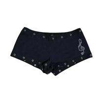 Shorts Slim Fit Preto Com Estampa Willow Nail Y2K Gótico Hip-Hop Moda De Rua Para Homens E Mulheres Shorts Slim Fit Preto Com Estampa Willow Nail Y2K Gótico Hip-Hop Moda De Rua Para Homens E Mulheres