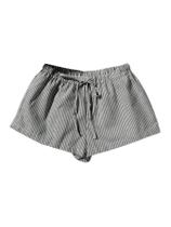 Shorts SOLY HUX femininos com estampa listrada com cordão na cintura