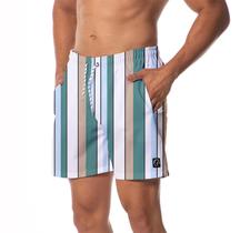 Shorts Sport Treino Praia Premium Cores Verticais W2 Masculino Shorts Sport Treino Praia Premium Cores Verticais W2 Masculino