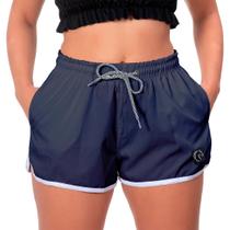 Shorts Sport Verão Azul Marinho W2 Feminino