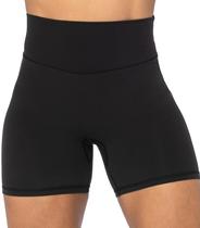 Shorts Sunzel Cintura Alta Sem Costura Controle de Barriga Preto Shorts Sunzel Cintura Alta Sem Costura Controle de Barriga Preto
