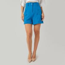 Shorts susie alfaiataria bolso feminino