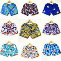 Shorts tactel estampado kit c/5 bermudas estampada moda praia verao