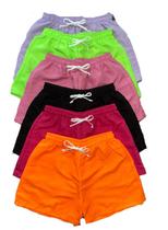 Shorts Tactel Feminino Infantil
