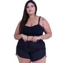 Shorts Tactel Plus Size