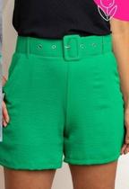 Shorts tecido duna com forro