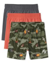 Shorts The Children's Place Baby Boys 2T Athletic, pacote com 3
