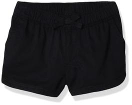 Shorts The Children's Place casuais pretos para crianças de 4 anos