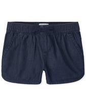 Shorts The Children's Place Girls Jeans Twill Blue 6-7 anos Shorts The Children's Place Girls Jeans Twill Blue 6-7 anos