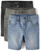 Shorts The Children's Place Jeans para meninos tamanho 8 Shorts The Children's Place Jeans para meninos tamanho 8