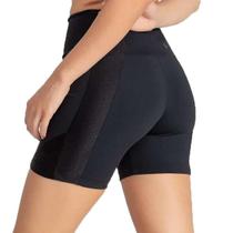 Shorts Trinys Cover Lumi com Bolso Funcional Fem - Preto