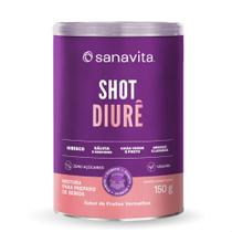 Shot Diurê Sanavita Vegano 150g Frutas Vermelhas