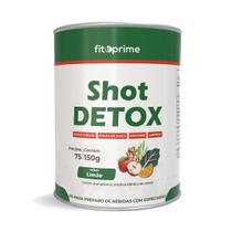 Shot Matinal Detox com Especiarias Fitoprime Pó Soluvel 150g Sabor Limão