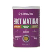 Shot Matinal Lata 150g Sabor Limão Sanavita