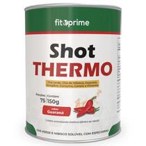 Shot Thermo com Especiarias Chá Verde Hibisco Guaraná Gengibre Canela e Pimenta 150g Fitoprime Shot Thermo com Especiarias Chá Verde Hibisco Guaraná Gengibre Canela e Pimenta 150g Fitoprime