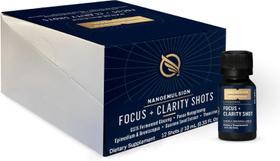 Shots Focus + Clarity Quicksilver Scientific 12 10 ml