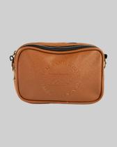 Shoulder Bag Baw Camera Logo - Marrom