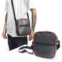 Shoulder Bag Bolsa de Ombro Impermeável com Alça Regulável Preto