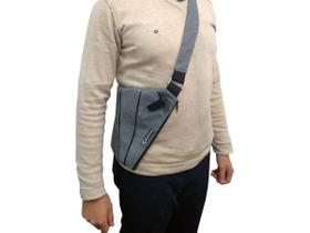 Shoulder Bag Bolsa Ombro Slim Anti Roubo Moderna Canhotos - Kahawai Capas Impermeáveis