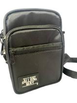 Shoulder Bag bolsa Preta Allienway Necessaire Pochete Shoulder Bag bolsa Preta Allienway Necessaire Pochete