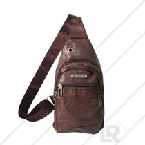 Shoulder Bag Bolsa Transversal Marrom Escuro
