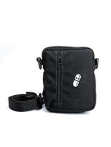 Shoulder Bag Bolso Vertical Pilula Transversal Unisex Mini Masculina e Feminina