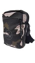 Shoulder Bag em Ripstop - Camuflado Cinza