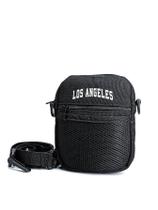 Shoulder Bag Frontal Tela Los Angeles Transversal Unisex Mini Masculina e Feminina