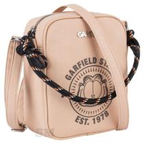 Shoulder Bag Garfield Bolsa Transversal Bege