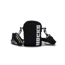 Shoulder Bag Hocks Volta Cordura Preto Refletivo