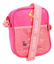 Shoulder Bag Luluca Feminina Pochete Bolsa Transversal Rosa