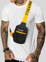 Shoulder Bag Masculina Mini Bolsa Necessaire Basica Pega a Visão