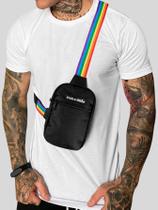 Shoulder Bag Masculina Mini Bolsa Necessaire LGBT