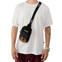 Shoulder Bag Mini Bolsa Lateral Fogo Pega a Visão