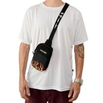 Shoulder Bag Mini Bolsa Lateral Fogo Pega a Visão Shoulder Bag Mini Bolsa Lateral Fogo Pega a Visão