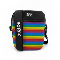 Shoulder Bag Mini Bolsa Lateral LGBT PRIDE - MP Moda Masculina