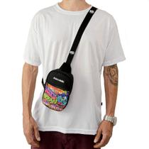 Shoulder Bag Mini Bolsa Lateral Pega a Visão Grafite Shoulder Bag Mini Bolsa Lateral Pega a Visão Grafite