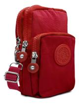 Shoulder Bag Mini Bolsa Lateral Tiracolo Pratica Esportiva Unissex Tipo Kipling - SKY