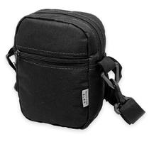 Shoulder Bag Mini Bolsa Pochete Necessaire Nylon Preta - HUNTER