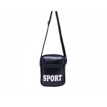 Shoulder Bag Mini Bolsa Pochete Transversal Preta Sport